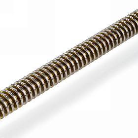 Винт трапециевидный d=24 мм, шаг резьбы 5 мм (прав. резьба), TR 24-5-D ISKRA