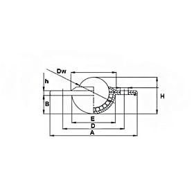 Шариковая опора CY25BCS/CS ISKRA