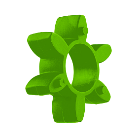 Упругий элемент типа паук зеленый EV19024 ISKRA