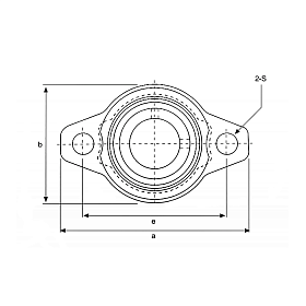 Подшипниковый узел UFL004 ISKRA