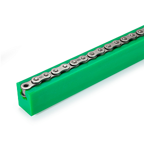 Направляющая для цепи 08B-1 тип 1BL H=30 L=2000 ISKRA