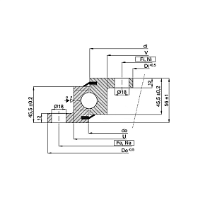 ОПУ фланцевая серия NBL.20.0544.200-1PPN ISKRA