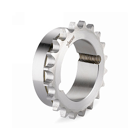 Звездочка под втулку тапербуш для цепи: 16B-1, Z=20, 1" x 17,02 mm TS12020 (PHS 16B-1 TB 20) ISKRA